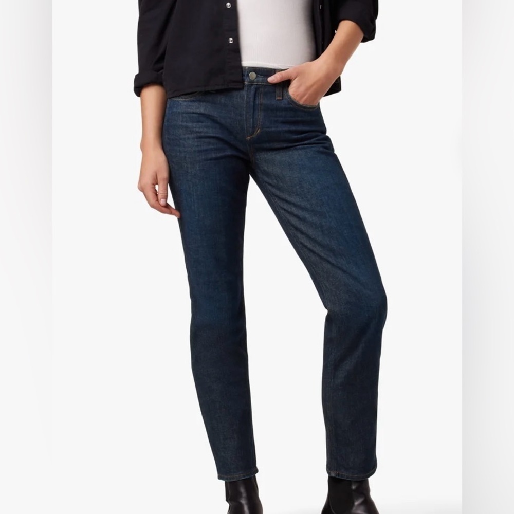 JOES JEANS NWT THE LARA MID RISE CIGARETTE ANKLE BLUE JEANS - Size 24